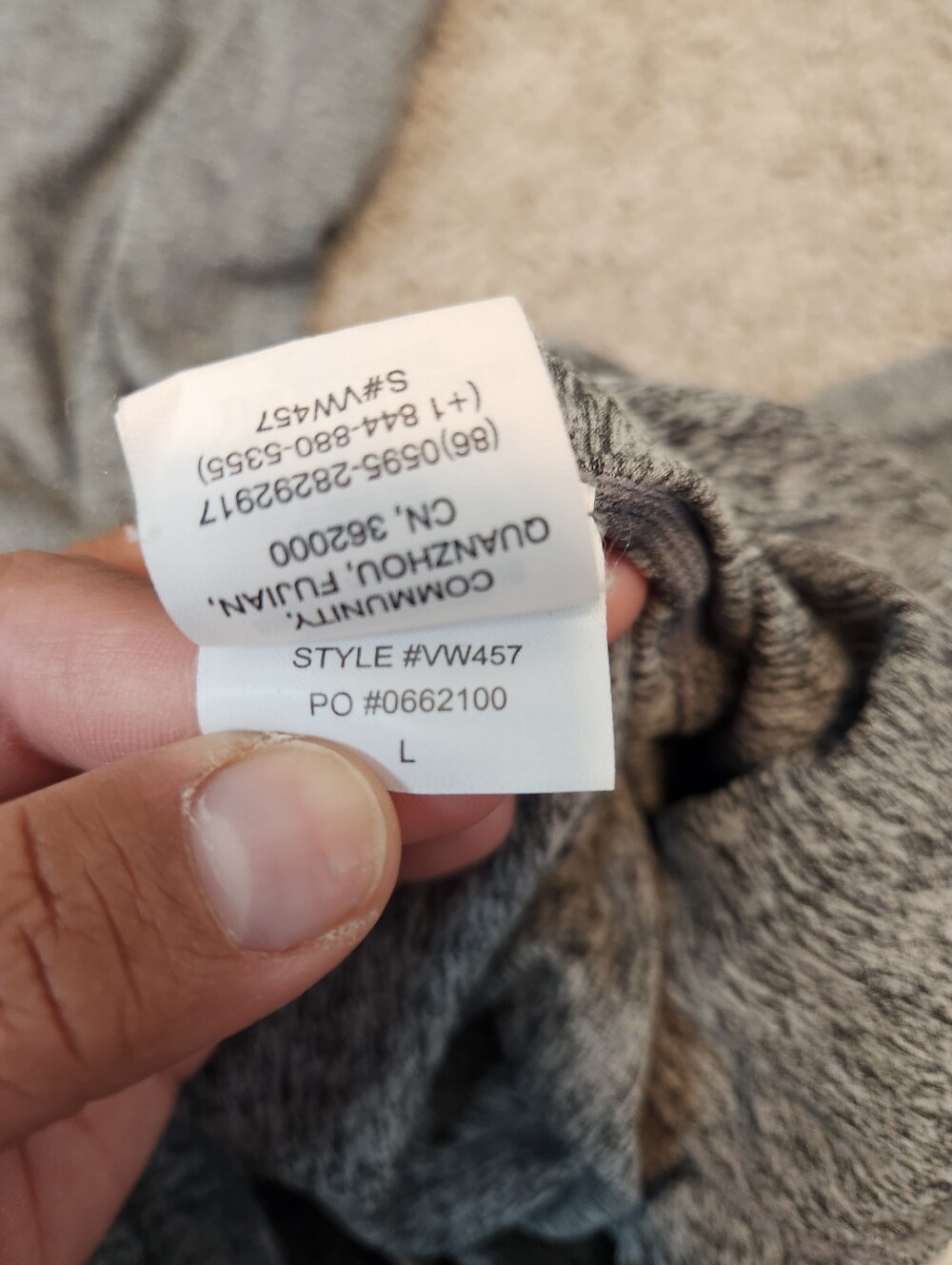 Vuori Boyfriend Jogger DreamKnit Joggers Heather Grey Size Large - Picture 6 of 9